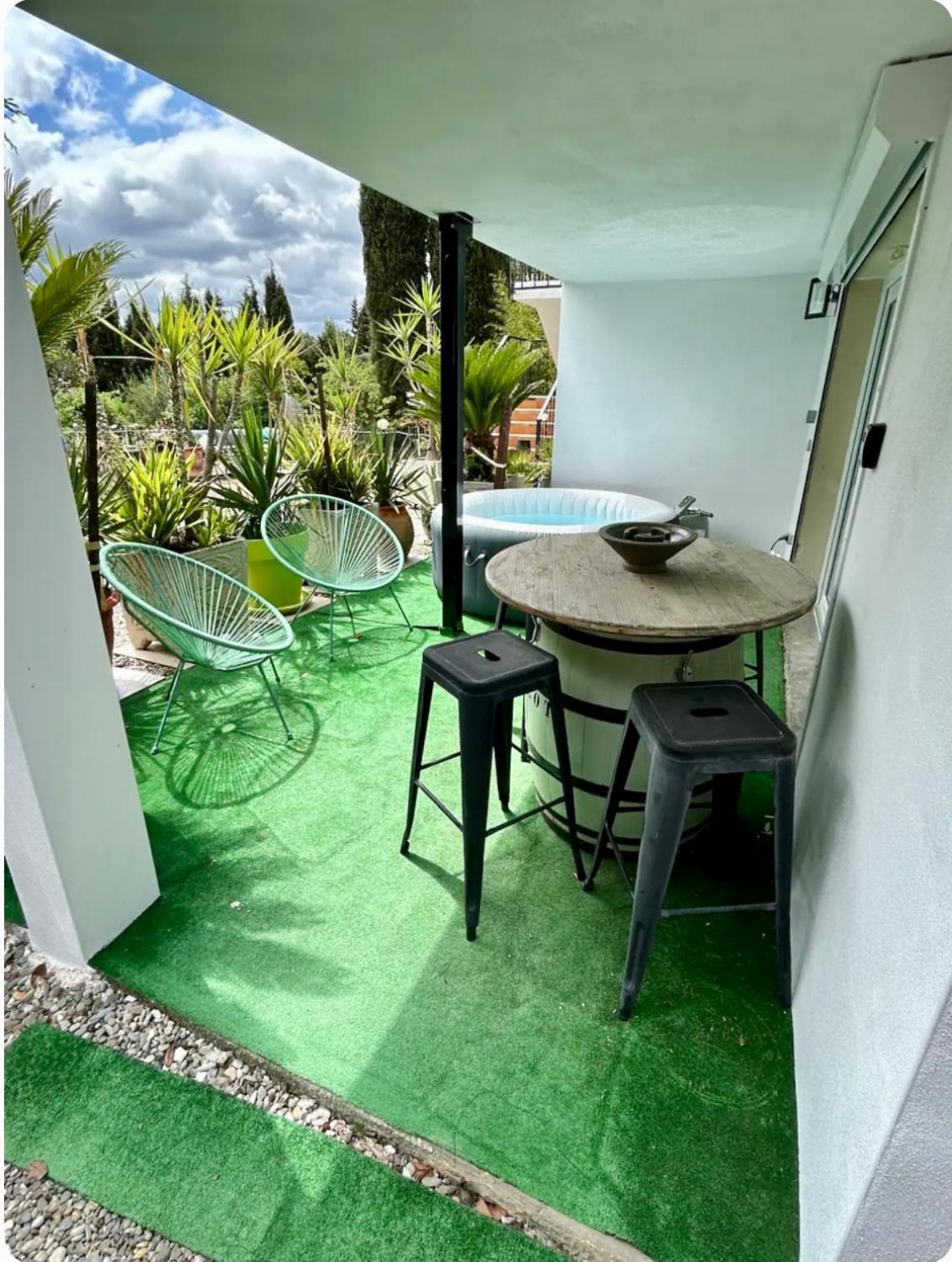 Appart-One Terrasse Jacuzzi Parking Carcassonne Zewnętrze zdjęcie